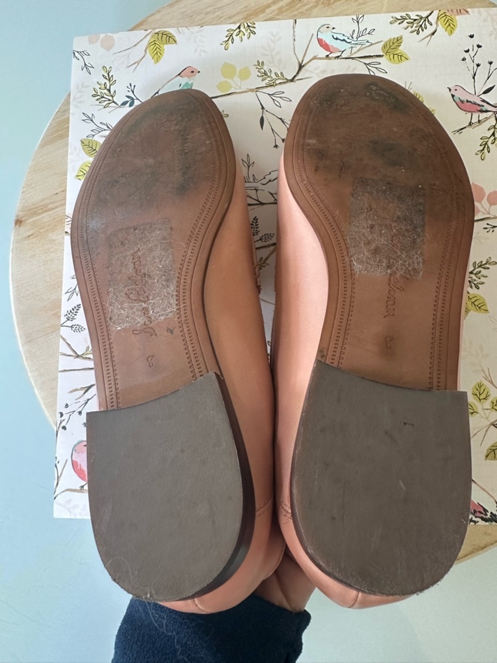 Sam Edelman Pink Leather Loafers Shoes size 8 - Picture 7 of 7